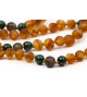 Amber teething necklace - Gemstones - Amber and gemstones for healing